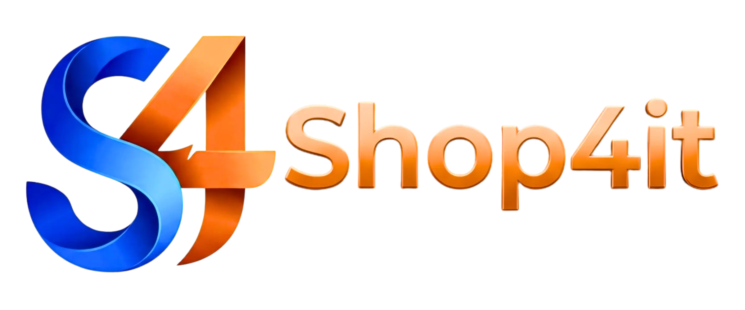 Shop4It official text PNG logo