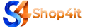 Shop4It official text PNG logo