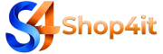 Shop4It official text PNG logo