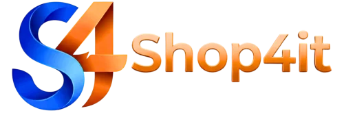 Shop4It official text PNG logo